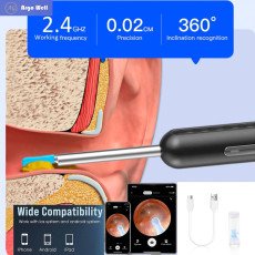Argo Well – جهاز تنظيف الأذن الذكي بكاميرا HD